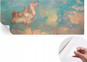 Öntapadós tapéta Fali furnér 3D hatás Égi pegazusok 250x104 cm