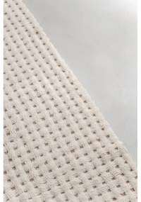 Elefántcsont színű mosható-kézi szövésű gyapjú szőnyeg 140x200 cm Unexpected Wool – Lorena Canals