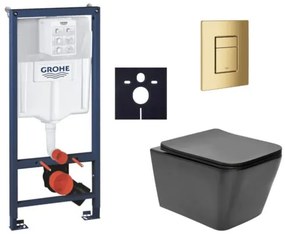Fali WC szett SAT Infinitio előtétfalas szereléshez SIKOGRSIN12BSCGL0
