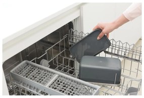 Sötétszürke komposztálható hulladék gyűjtő 1,8 l SinkSide – Brabantia