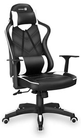 CONNECT IT CGC-0700-WH - LeMans Pro gamer szék fekete/fehér