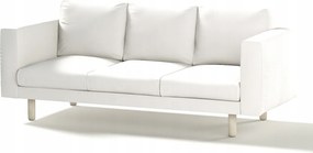 Dekoria Norsborg 3 személyes kanapé huzat Ikea fehér