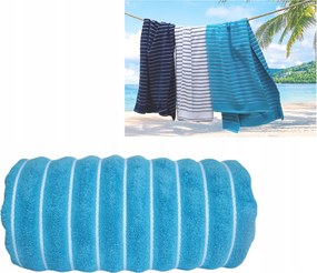 Strandtörölköző Prémium Pamut 600g Vastag Nedvszívó OL2000 Türkiz