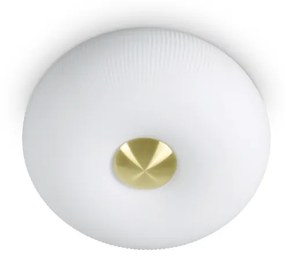 IDEAL LUX ARIZONA mennyezeti lámpa, max. 2x15W, GX53 foglalattal, réz, 214498