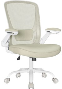 Ergonomikus irodai szék zabpehely-bézs színben