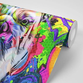 Tapéta pop-art bulldog