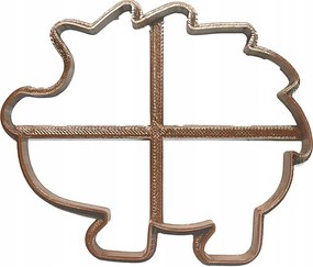 Sündisznó alakú tortaforma