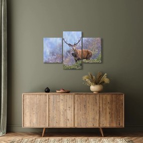 Kép - Szarvasok a tájban (90x60 cm)