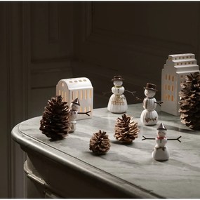 Porcelán karácsonyi figura (magasság 9 cm) Hammershøi Snowwife – Kähler Design