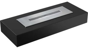 BIO kandalló INDIA/MAX 10x67 cm 3kW fekete TUV tanúsítvánnyal