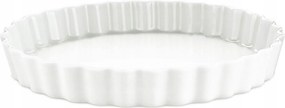 Kerámia Tarte/Quiche/Muffin/Sütemény Sütőforma, 11,5 cm, Fehér