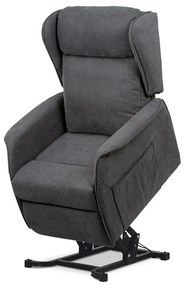 Elektromos Fekvőfotel, Szürke Szövet. TV-1190 GREY2