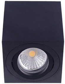 PREZENT 48609 ALUX II. Kocka Mennyezeti Lámpa Matt Fekete GU10 IP20
