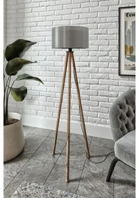 Állólámpa AYD 1xE27/40W/230V barna/szürke