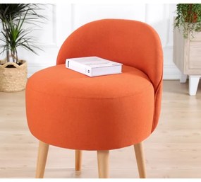 NIKI puff, átmérő 46 cm, narancssárga