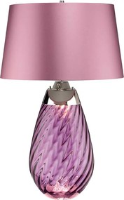 Elstead Lighting LENA LARGE LENA-TL-L-PLUM Asztali lámpa 1X7W/GU10+1x60W/E27