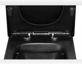 Tinos Black Duofix Delta B falba építhető WC tartály szett