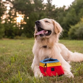 Összecsukható textil utazótálka ø 18 cm Sunrise - P.L.A.Y.