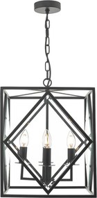 Dar Lighting JEPSEN JEP0422 Függőlámpa 4x60W/E14