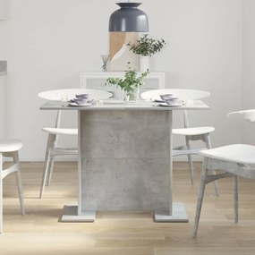 Beton Szürke Étkezőasztal 110x60x75 cm Mérnöki Fa