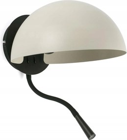 Faro Dominica fali olvasólámpa, Led olvasókar, bézs