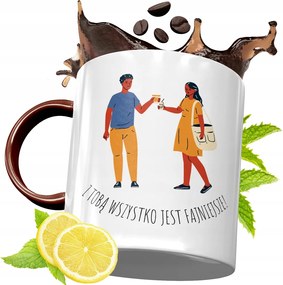 Bordó Bögre Barátnak Születésnapra Ajándék fényképes nyomattal