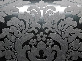 Fekete Modern Mosható Tapéta Vastag Dísztapéta