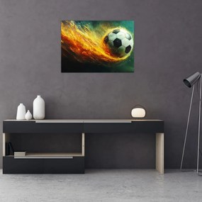 Kép - Focilabda repülés közben (70x50 cm)