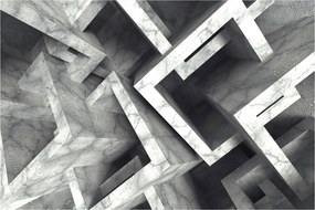 Absztrakt kép kocka (90x60 cm)