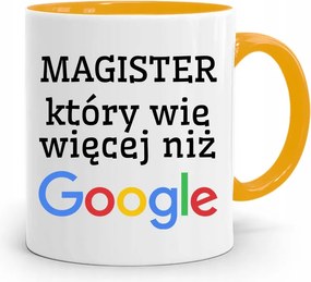 Mester Bögre Sárga Születésnapi Ajándék fényképes nyomtatással