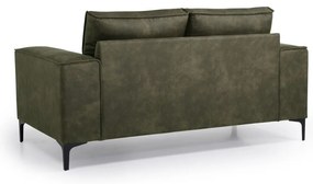 Zöld bőrutánzat kanapé 164 cm Copenhagen – Scandic