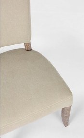 Bézs kárpitozott étkezőszék Maratriz – Bizzotto