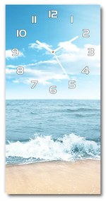 Négyszögletes fali üvegóra A strand és a tenger pl_zsp_30x60_f_82558559
