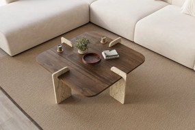 Poalla - Walnut, Travertine