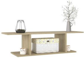 sonoma tölgy falra szerelhető TV-szekrény 103x30x26,5 cm