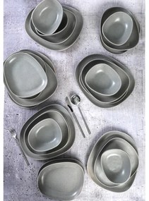 24 részes szürke kőkerámia étkészlet