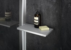 Hüppe Select+ polc ezüst színű matt SL2101087