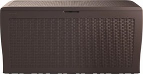 Kerti box Keter Samoa Rattan Box 270L barna