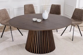 VALHALLA DARK modern kerek étkezőasztal - 120cm