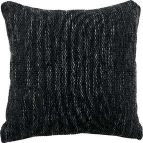 Ülőgarnitúra, fekete/fekete melír, TONIKS