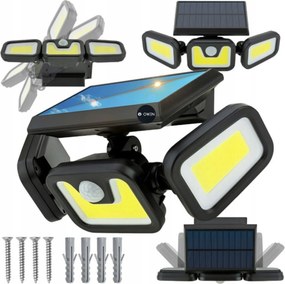 Led Utcai Napelemes LĂĄmpa 3az1ben KĂŒltĂ©ri Kerti MozgĂĄs- Ăs SzĂŒrkĂŒletĂ©rzĂ©kelĆ