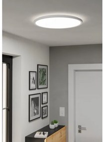 Eglo 901459-LED Dimmelhető fürdőszobai lámpa ROVITO-R 16,8W/230V átm. 50 cm IP44 fehér + távirányító