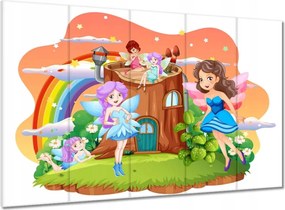 Vászonkép 100x70 Tündérek egy varázslatos világban
