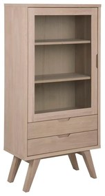 Tálalószekrény tölgyfa dekorral 72x145 cm A-Line - Actona