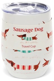 Utazóbögre 350 ml Sausage Dog – Rex London