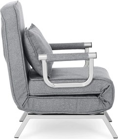 Dönthető fotel szürke, BART