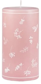 Fleur rózsaszín gyertya, égési idő 87 óra - Unipar