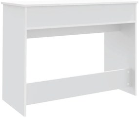 fehér fésülködőasztal tükörrel 100x45x76 cm