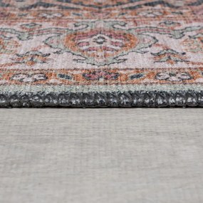 Rózsaszín mosható futószőnyeg 60x230 cm Briony Traditional – Flair Rugs