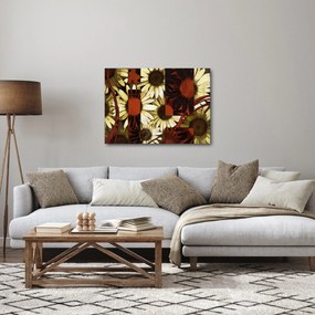 Virágok képe (70x50 cm)